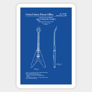 US Patent - Gibson Flying V Sticker